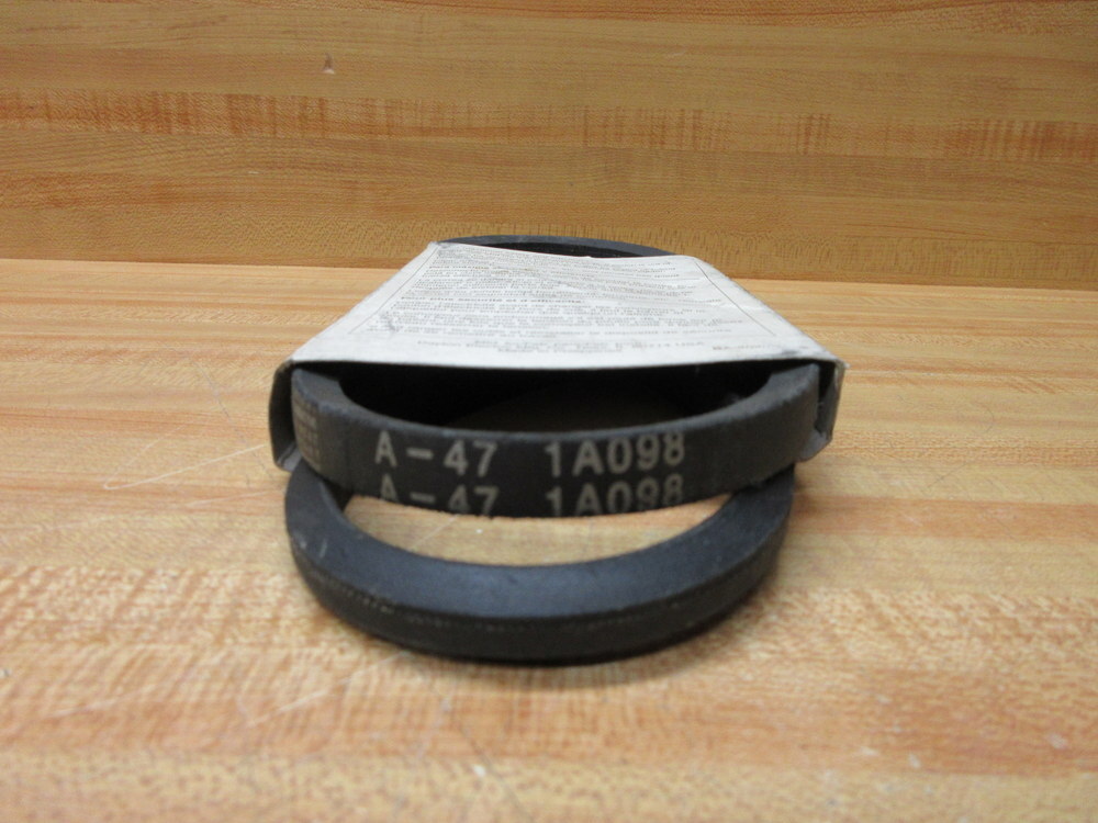 Dayton 1A098 V-Belt A-47 (Pack of 2)