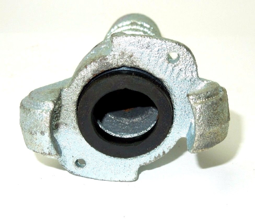 1″ Hose End Universal Crowfoot Coupling Chicago Fitting Plated Iron SFH100