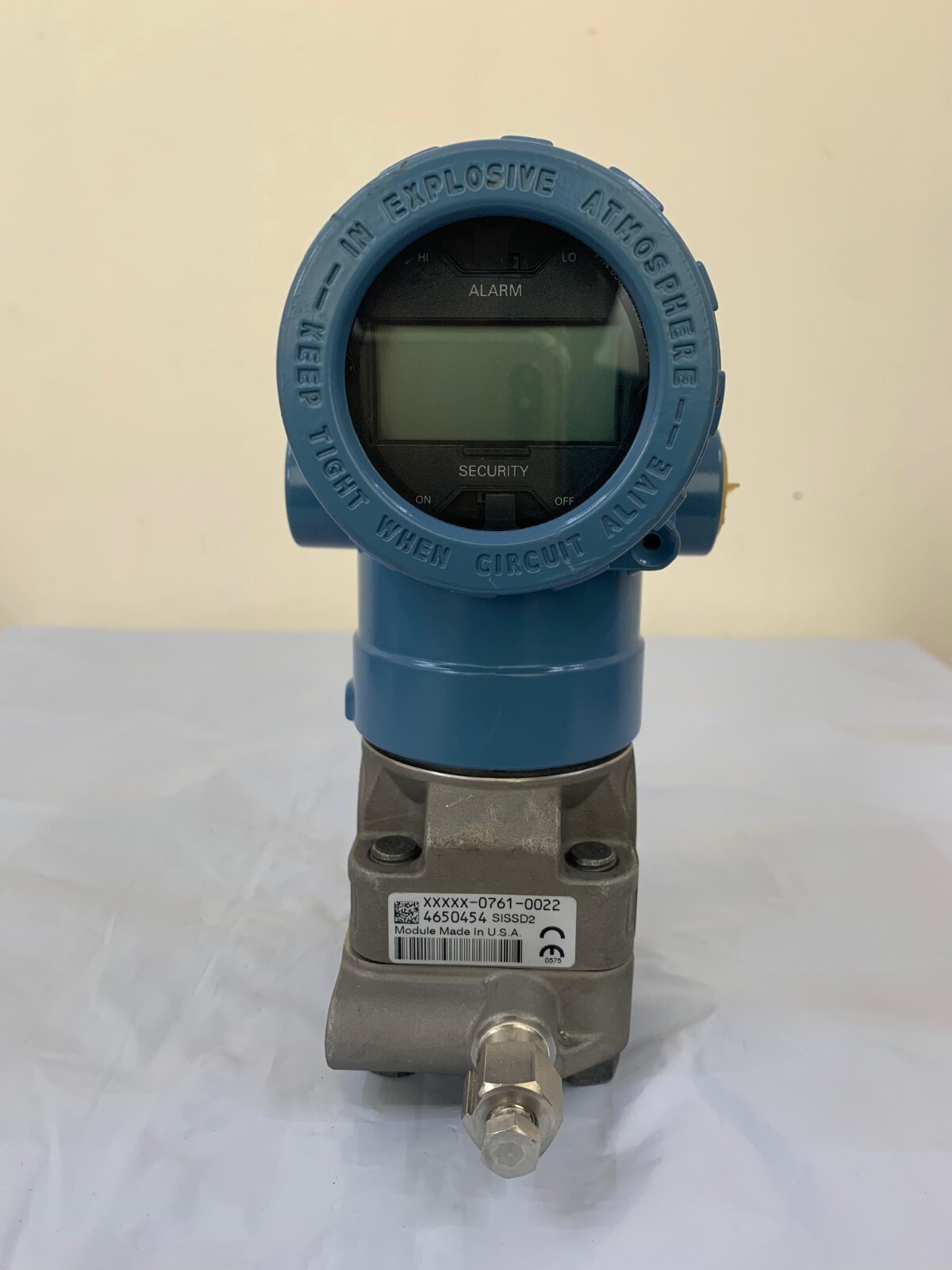 Rosemount / 2051 Pressure Transmitter / 2051CD2A22A1AB4L4M5Q4DF / 0 – 750 MM H2O