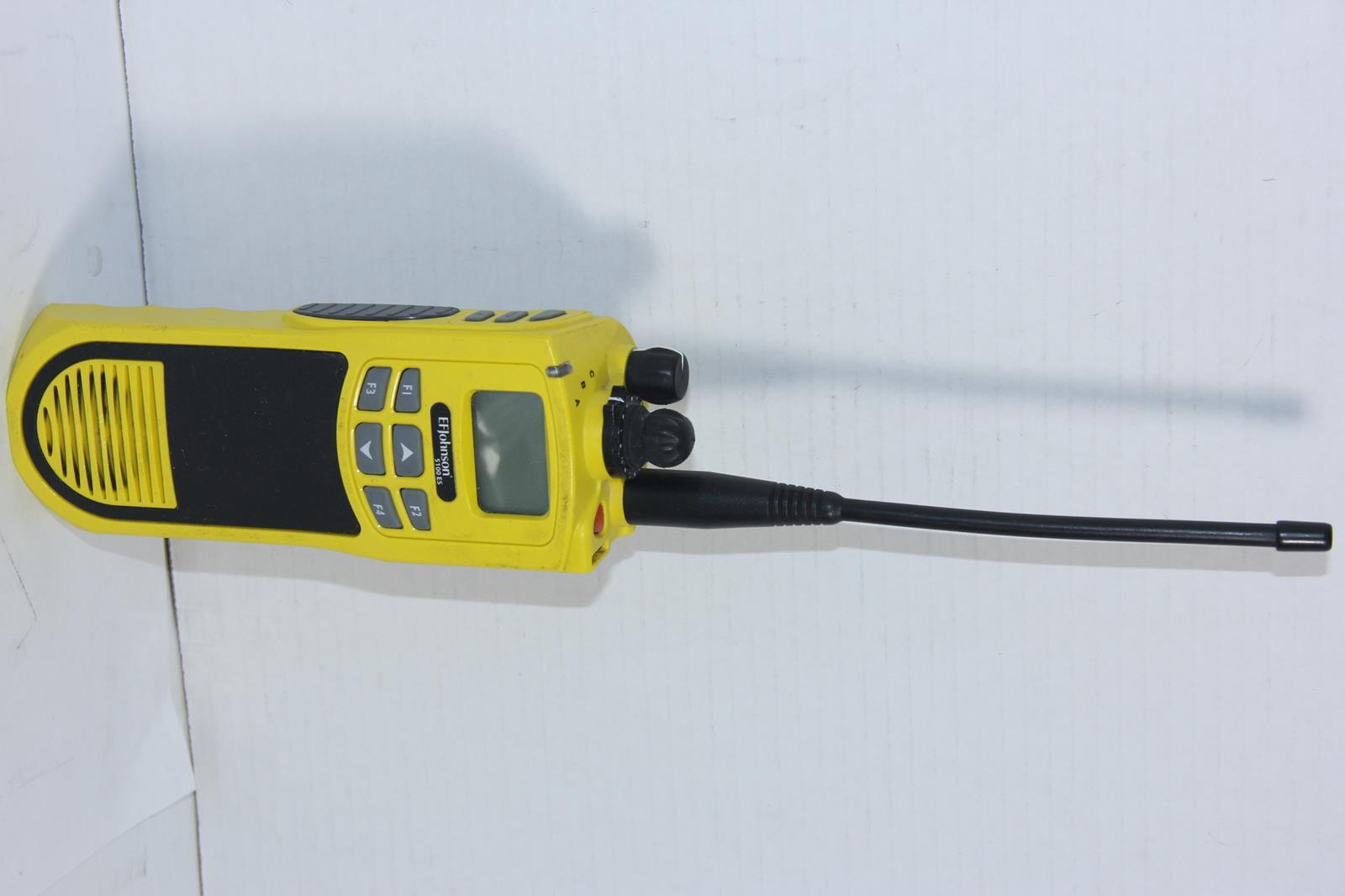 EFJOHNSON 5100 ESS 51FIRE ES PORTABLE RADIO YELLOW