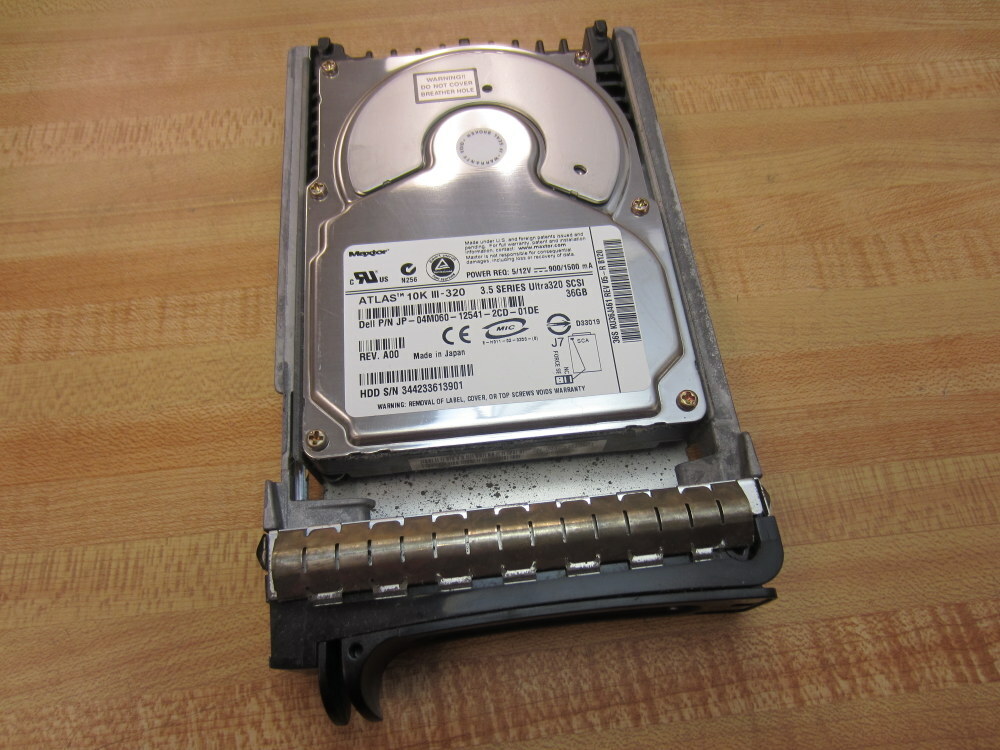 Maxtor KU36J461 ATLAS 10K III-320 Hard Drive JP-04M060-12541-2CD-01DE