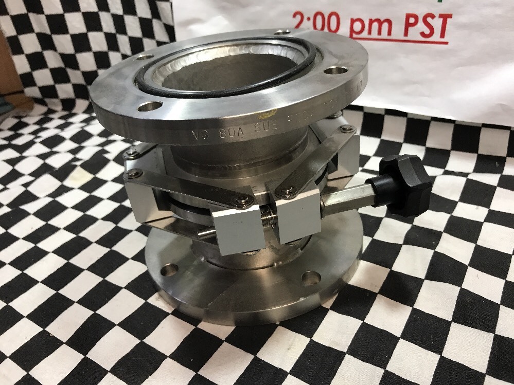 Assy Adapter NW80 x ASA O-ring Grove Flange & Chain Clamp & Centering Ring,