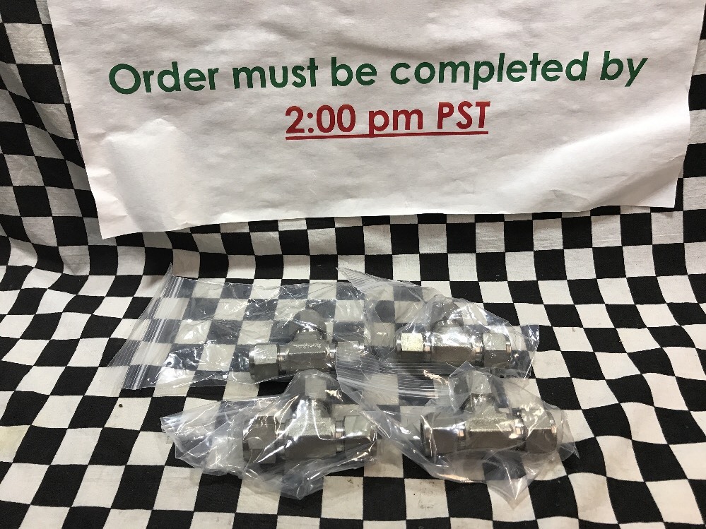 Swagelok Tee Union 1/2″ Comp, SS-810-3, SS8103, LOT OF 4, Shipsameday#131A3