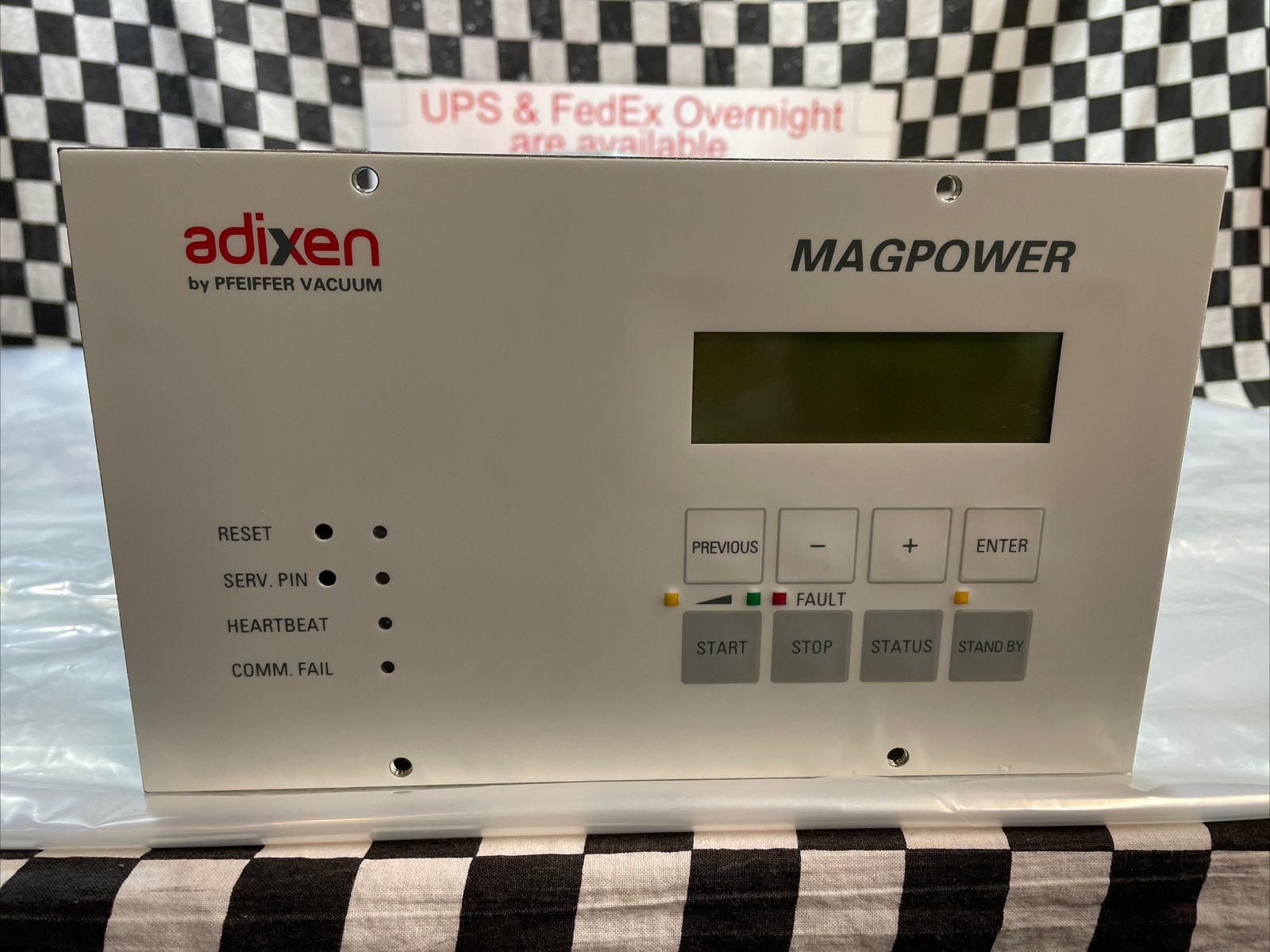Adixen Pfeiffer MagPower Turbo Pump Controller PFEIFFER 121671, MAGPOWER S12L