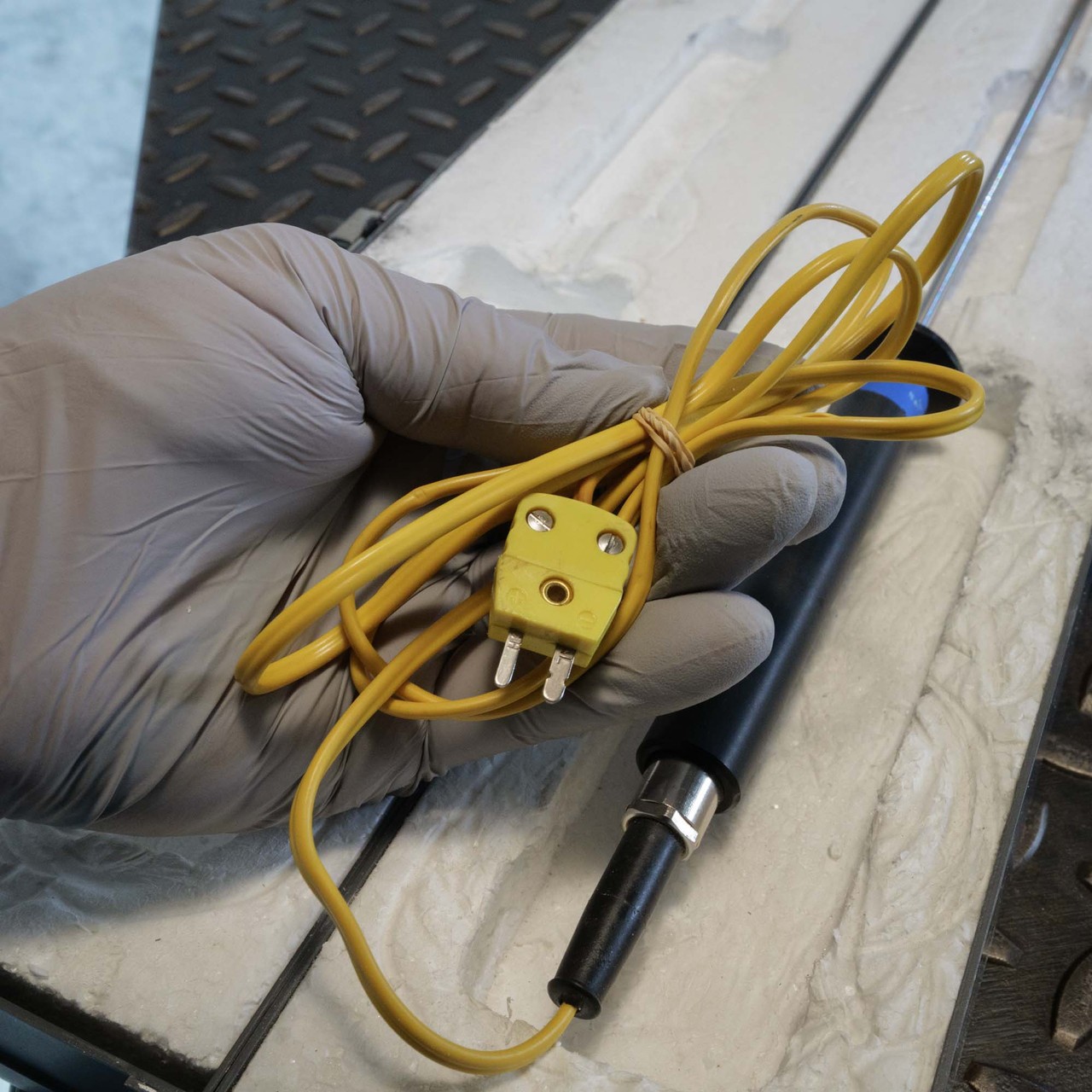 Wahl TC811 Type K Thermocouple Probe 24 in with 4 ft Cord, Used