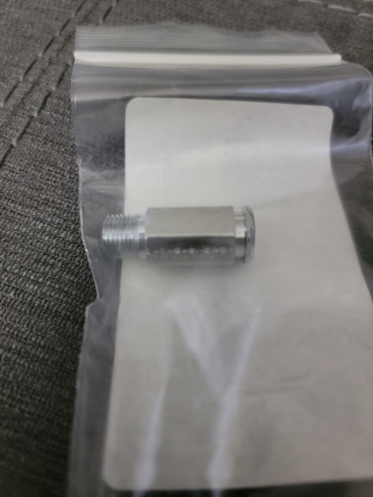 DCI PART # 0018 COUPLER BODY 1/4 X 1/8 MPT. NEW IN BAG