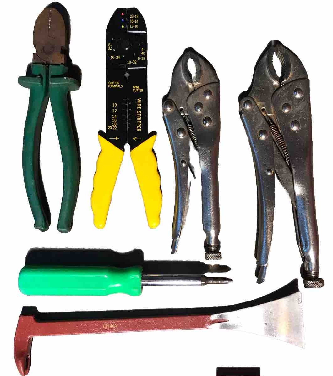 Auction box Lot of Assorted Workshop tool supplies 17 TOTAL TOOLS