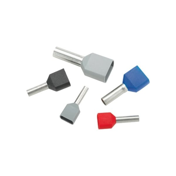 Panduit Ftd75-8-D Ferrule, 20 Awg, Pp, 7/16In., Pk500
