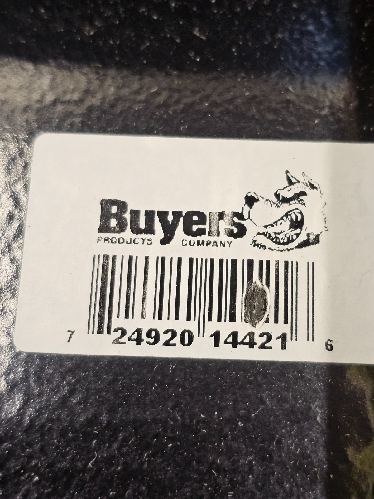 BUYERS PRODUCTS B38SP: D-Ring Stake Pocket Black Powder Coated 1/2″ Dia