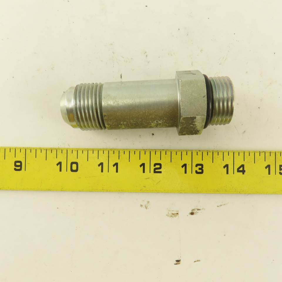 5/8″ OD Tube 1-1/16″-12 JIC Flare 1-1/16″ Male O-Ring Seat Extension 3-15/16″OAL