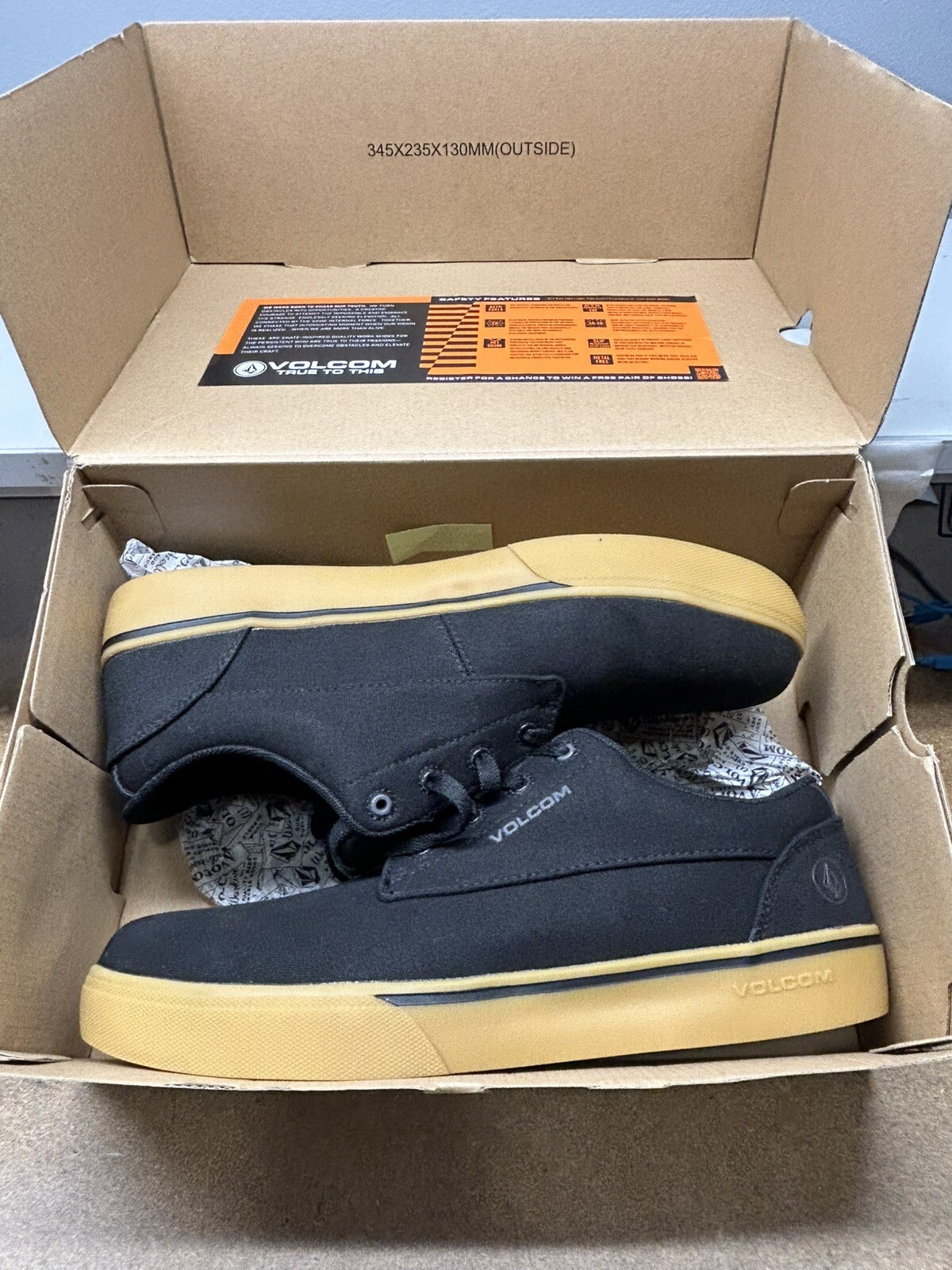 Volcom Work Men’s True Work Safety Black 12