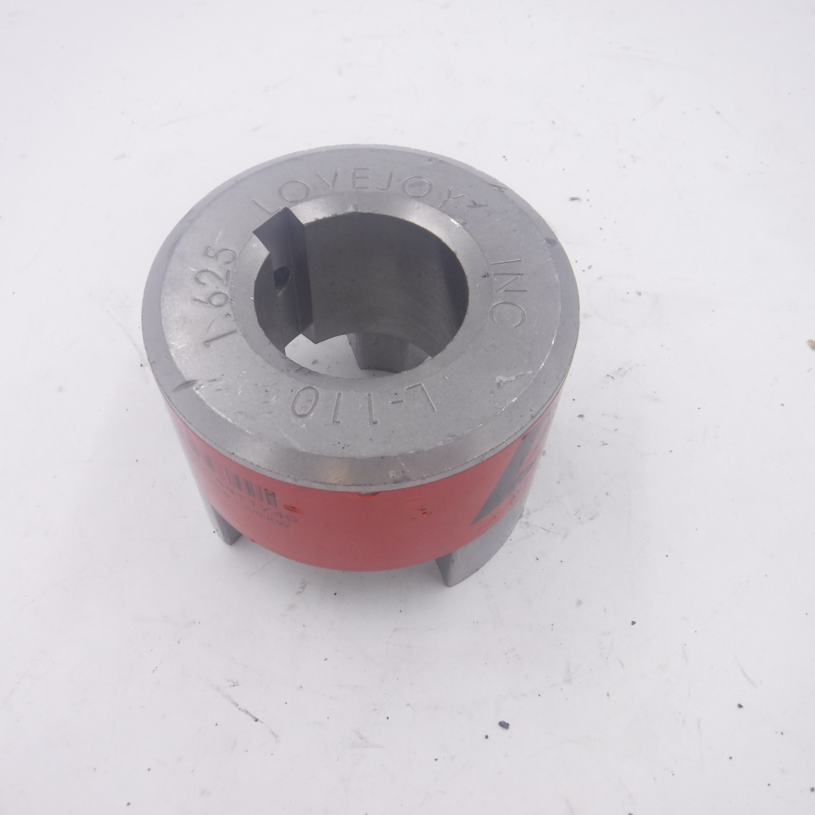 LoveJoy 1-5/8″ L-Type Jaw Coupling Hub L110X1-5/8STD3/8X3/16KW