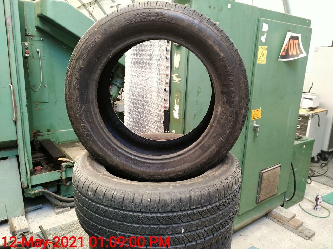 Great Tire Value! BFG Radial TA Spec; Set of 2: P245/55R18 with 75% Tread…