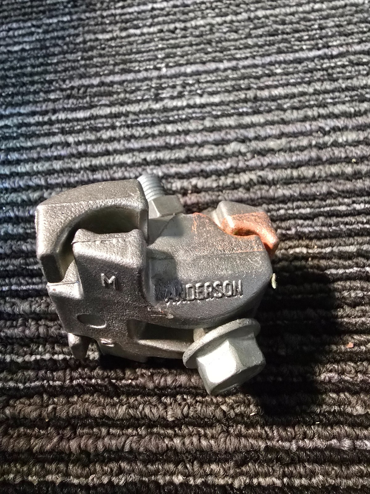 (QTY 10) HUBBELL LC811AXB 1-1/4 in. Connector, Parallel Groove, Aluminum Alloy