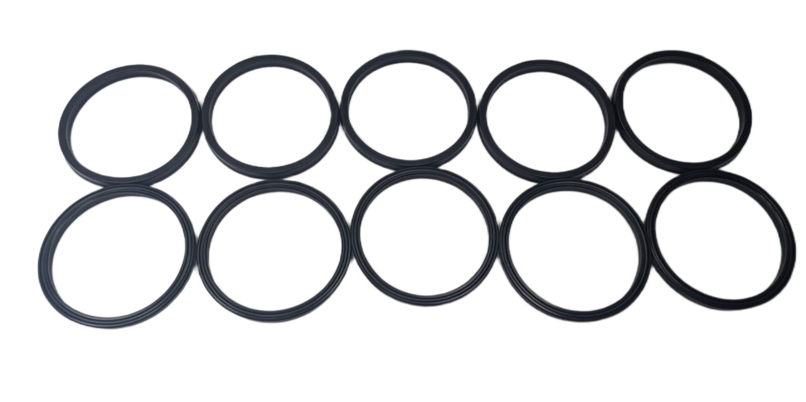 10PC Parker 461550008000-750B Hydraulic PolyPak Seal with Beveled Lips