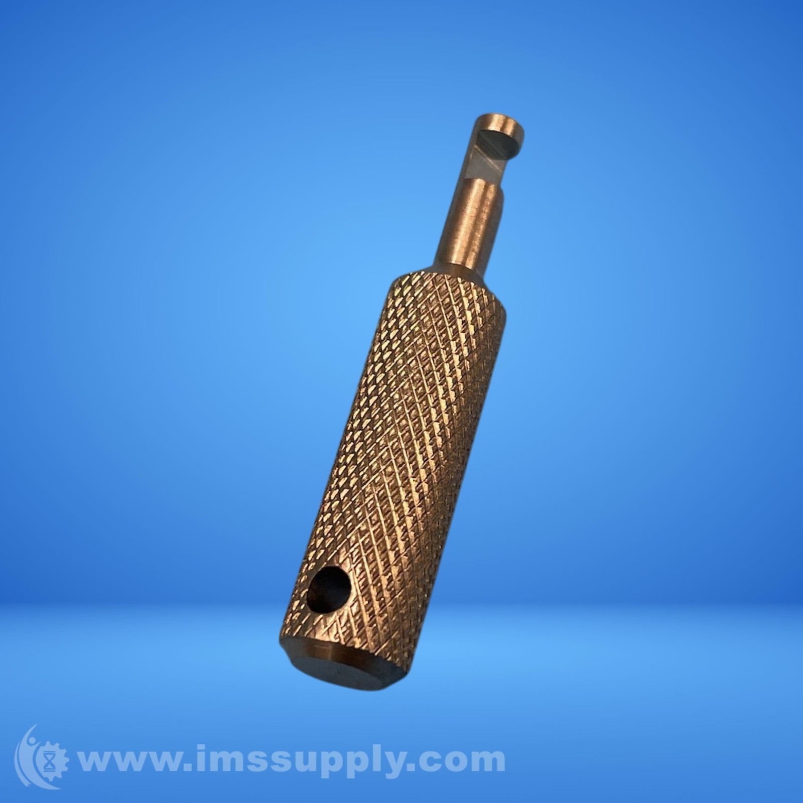 2 inch x 1 inch x 1 inch Stainless Steel Knurled Adapter FNIP