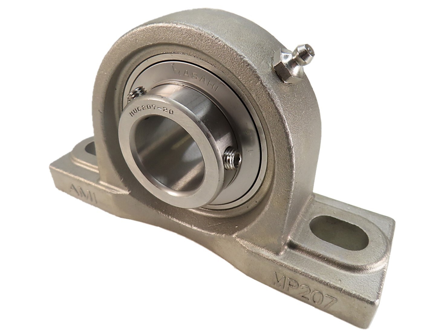 AMI Bearings MUCP207-20 2-Bolt Base 1-1/4 in Bore 304 Stainless Steel NEW IN BOX