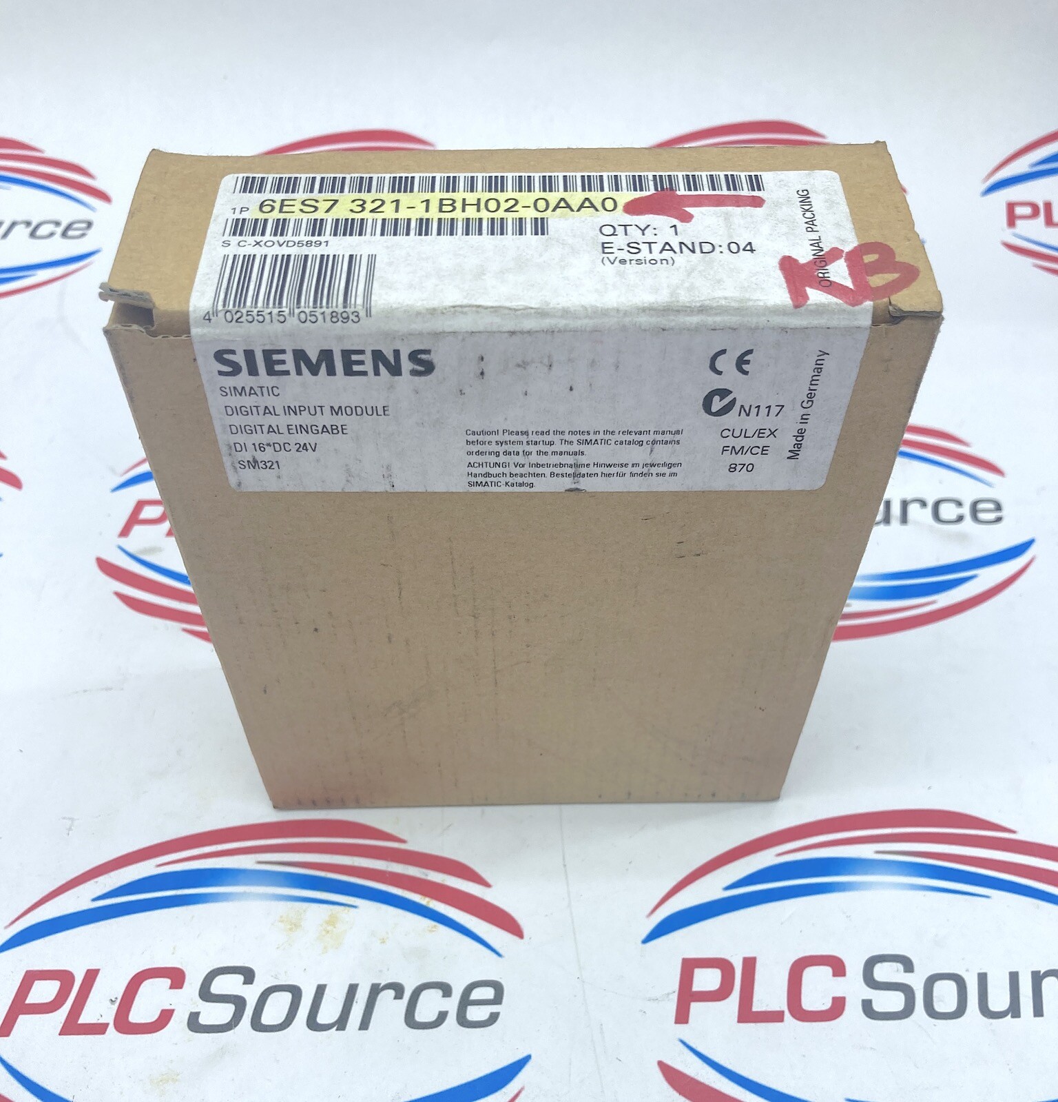 SIEMENS 6ES7 321-1BH02-0AA0 DIGITAL INPUT MODULE