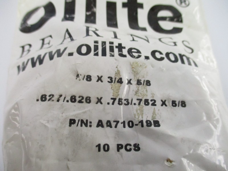 OILITE BEARINGS AA710-19B (PKG OF 10) NSMP