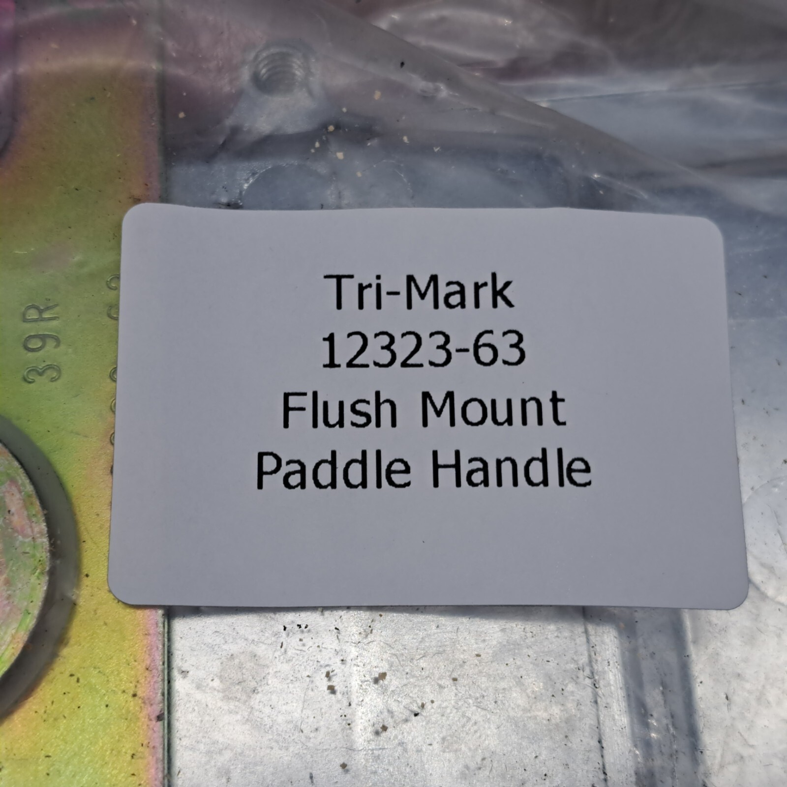 Tri-Mark 12323-63 Flush Mount Paddle Handle