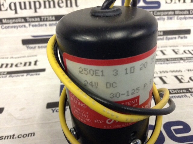 Lot of (2) Humphrey Solenoid Valve – 250E1 3 10 20 35 w/Warranty