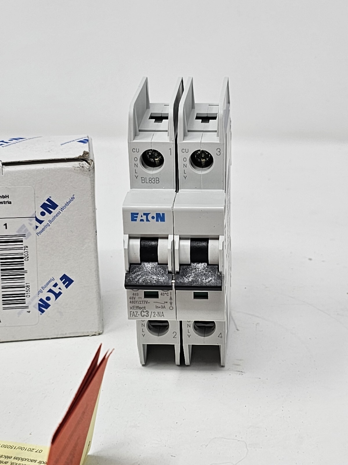 EATON FAZ-C3/2 250V 3A, Circuit Breaker – New