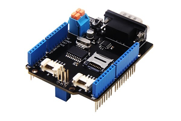 Seeed Technology Limited 103030215 CAN-BUS Shield V2 adopts MCP2515 and MCP2551