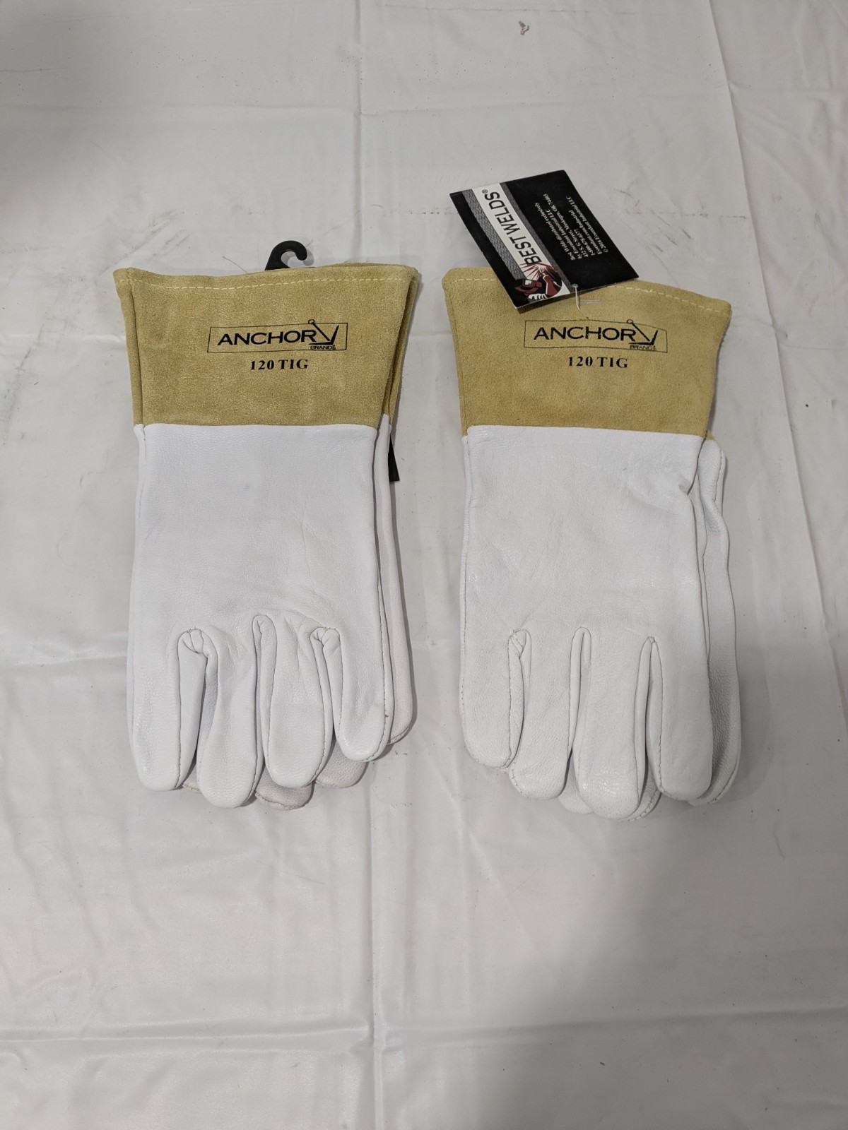Anchor Capeskin Welding Gloves, X-Large, 4″ Gauntlet Qty 2 Pairs 902-120TIG-XL