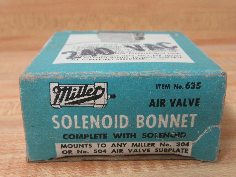 Miller Fluid Power 330-621A-4-10-0240 Solenoid Bonnet 635