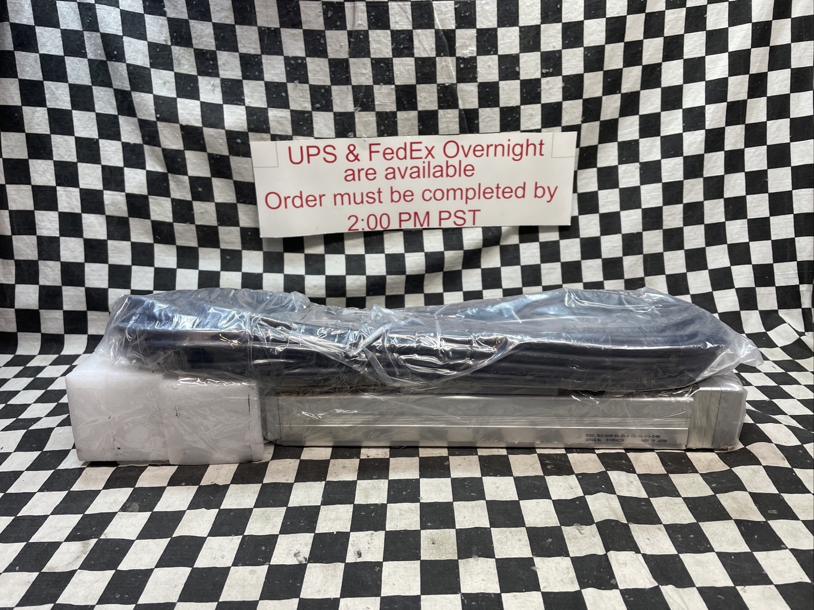 ROBO CYLINDER ELECTRIC ACTUATOR RCA-SA6R-WA-30-6-150-A5-X15-B-MR, CB-ASP2-MPA150