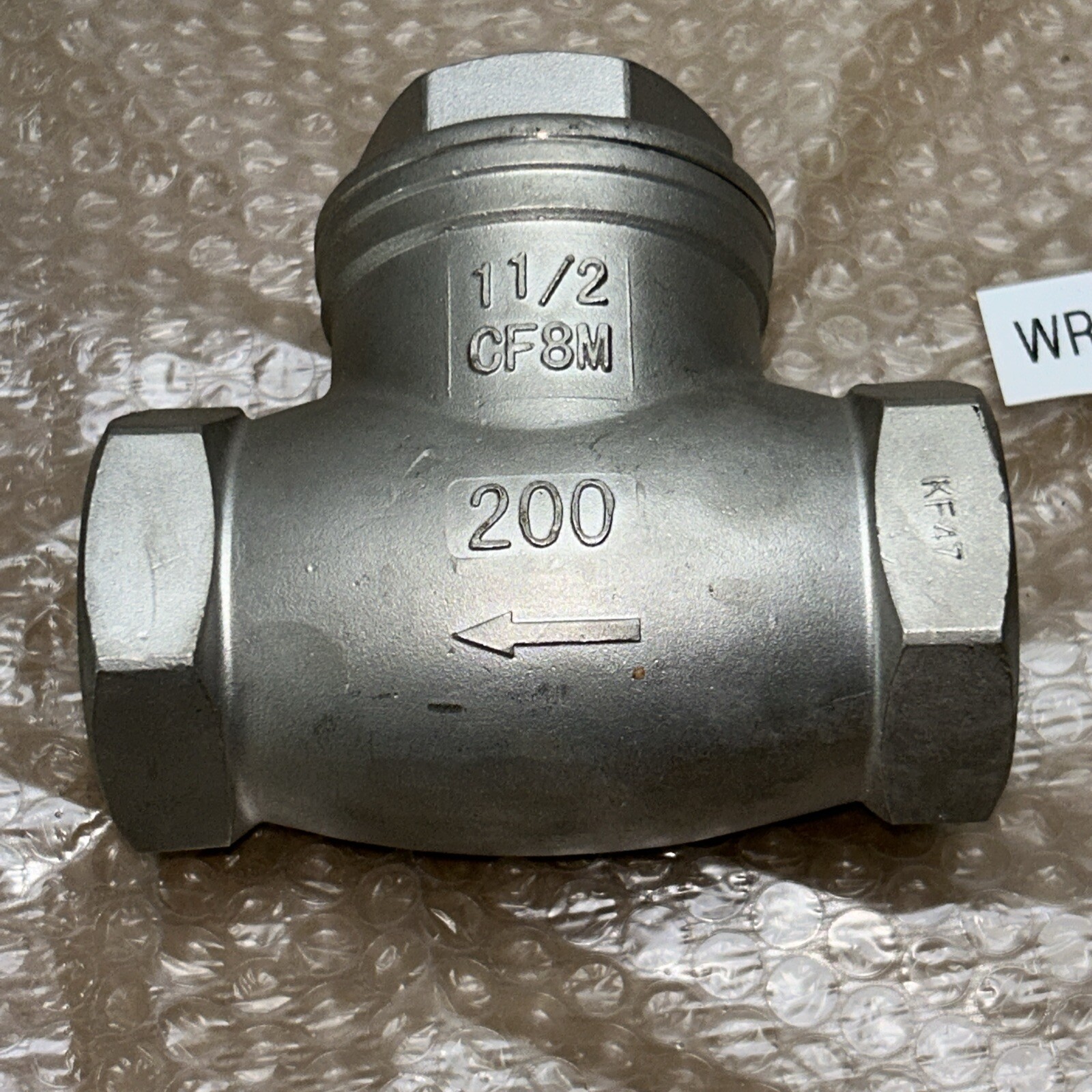 *NEW* Check Valve 1 1/2″ CF8M 200 NNB Fast Shipping! +Warranty!