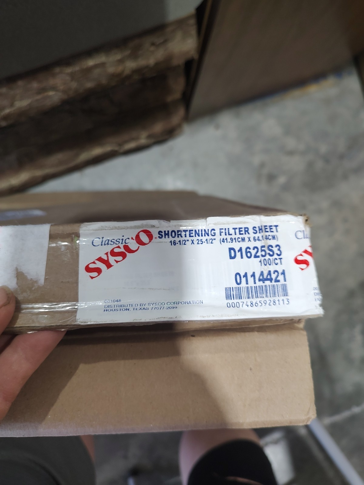 Disco Filters Sheets 16.5″ x 25.5″ D1625S3 Qty 100