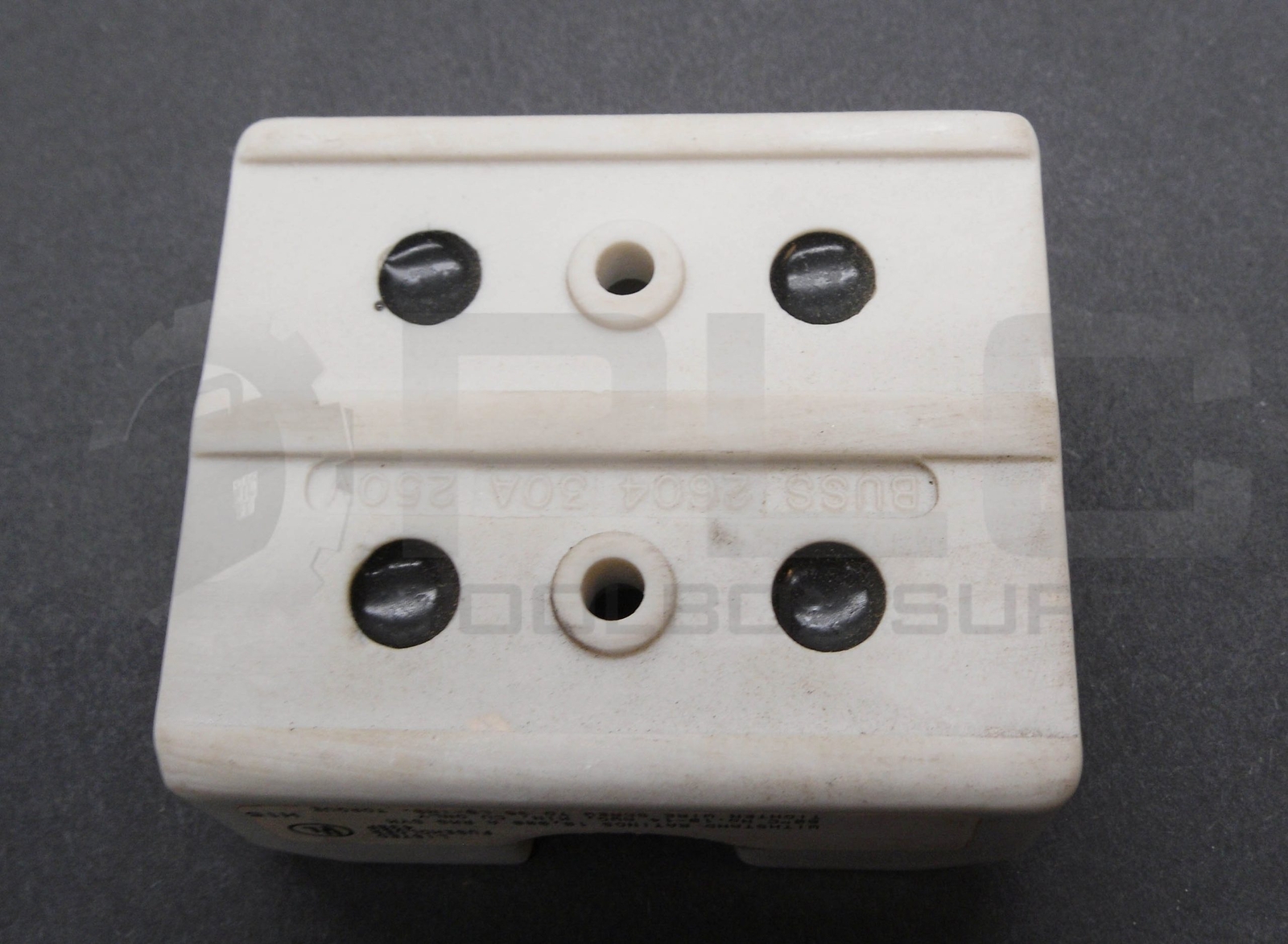 NEW BOX OF 6 BUSS 2604 FUSE BLOCK 30A 250V *READ*