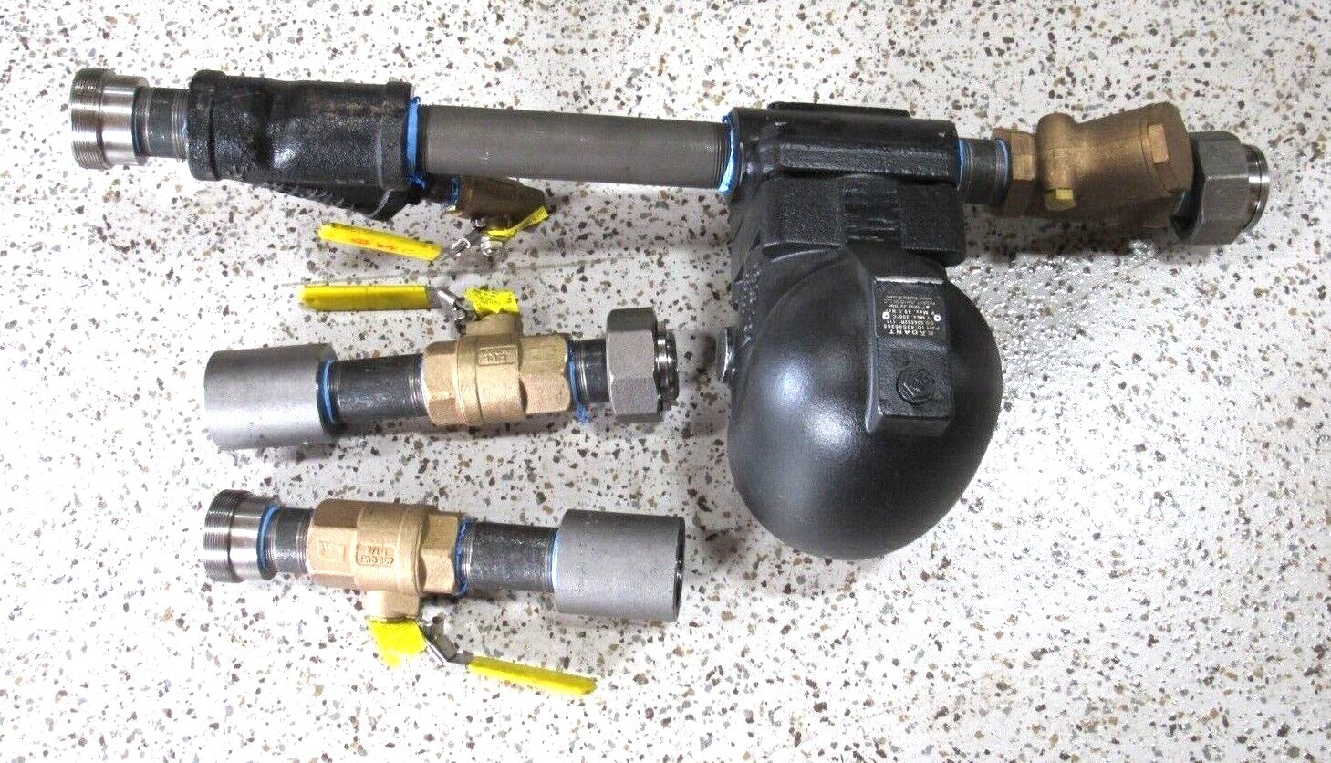 NEW KADANT 40S80265 STEAM TRAP 45H-A-T-150-22-1 1-1/2 IN 45H TRAPSET 300PSI