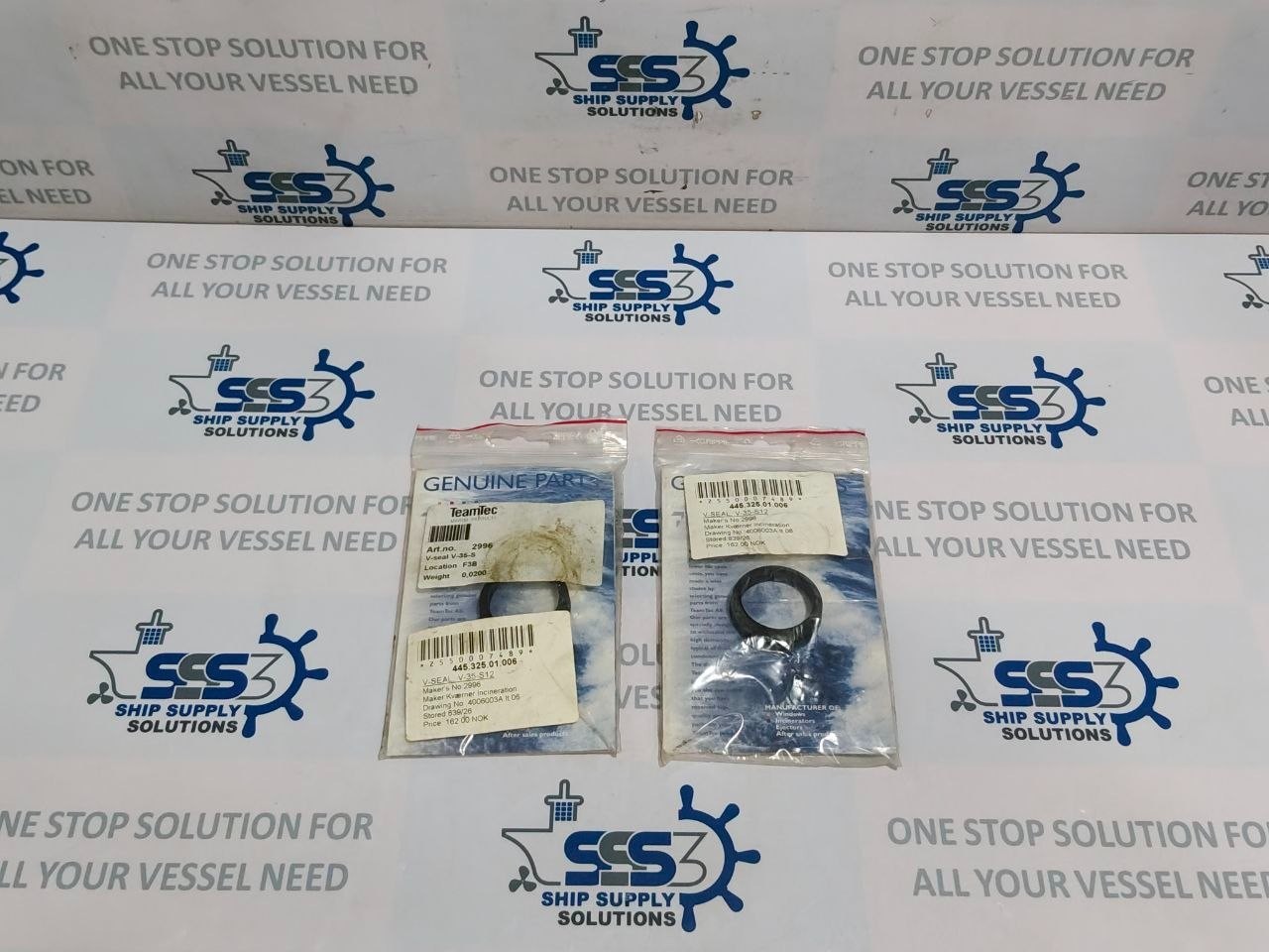 Teamtec V-35-S V-Ring Seal 2996 V-35-S12 (Unused New)