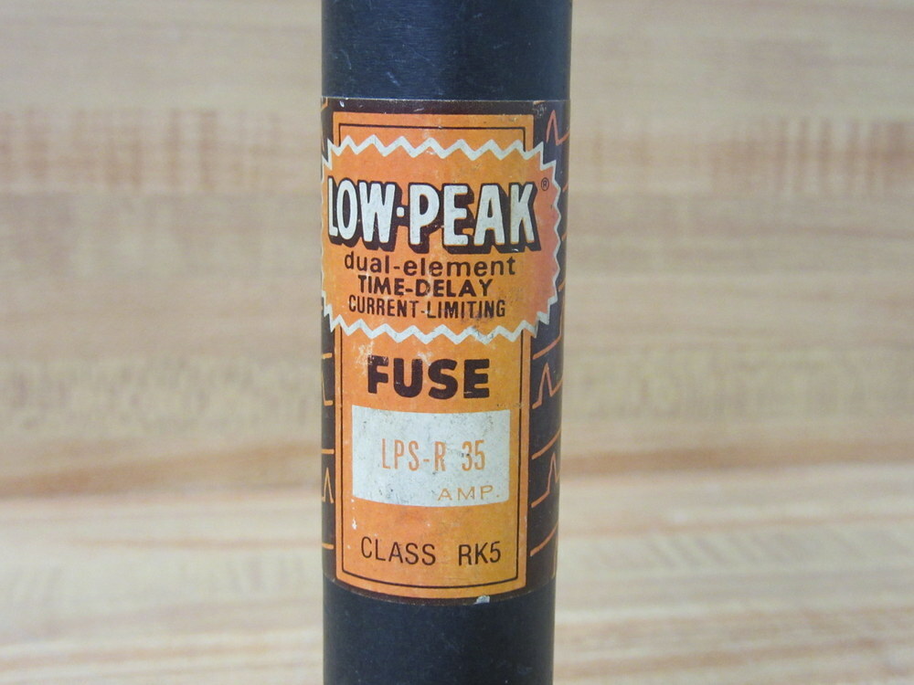 Bussmann LPS-R 35 Low-Peak Fuse LPSR35 (Pack of 5)