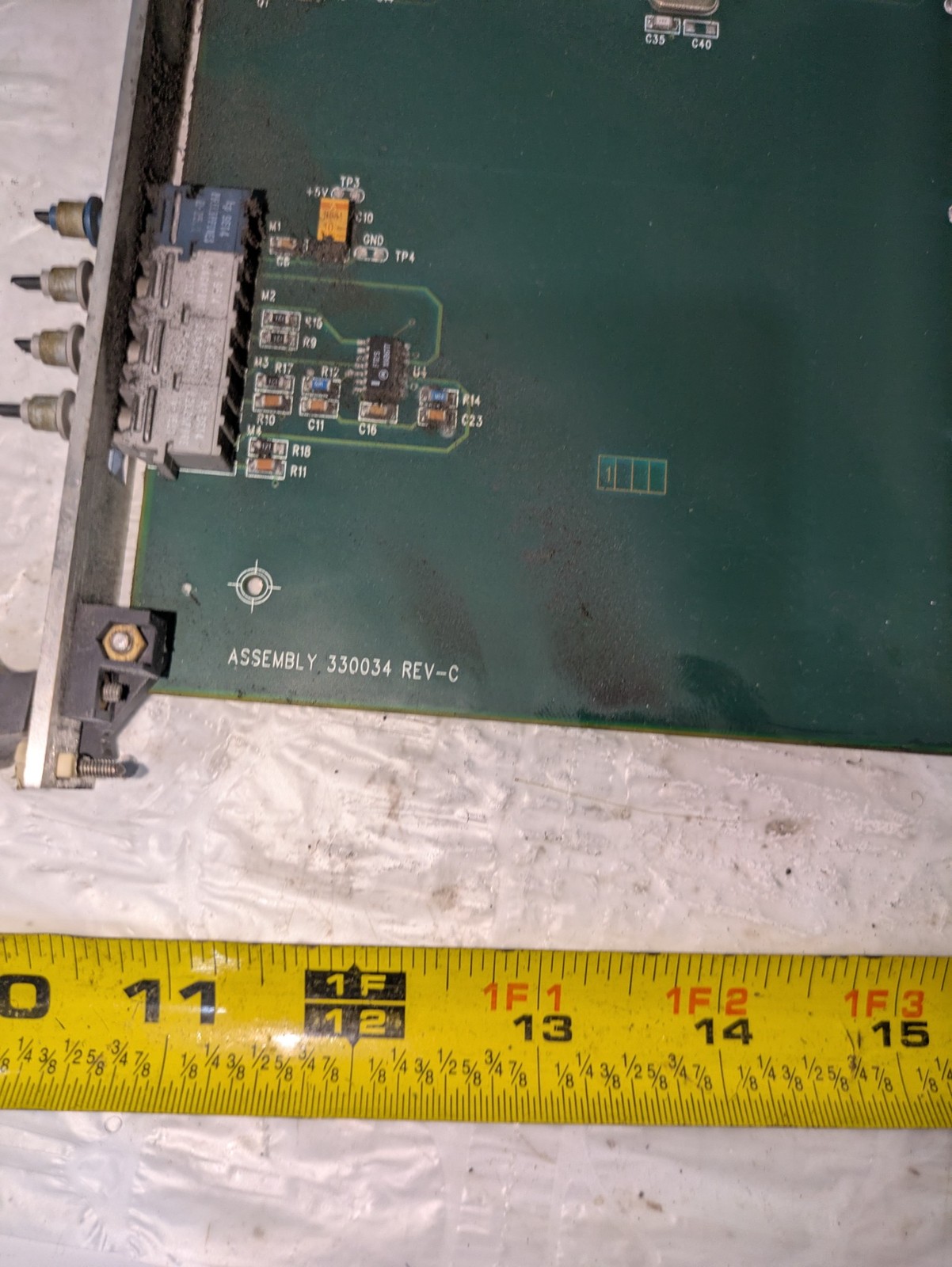 VAN DORN PCB PC330-034 REV C OPERATOR INTERFACE