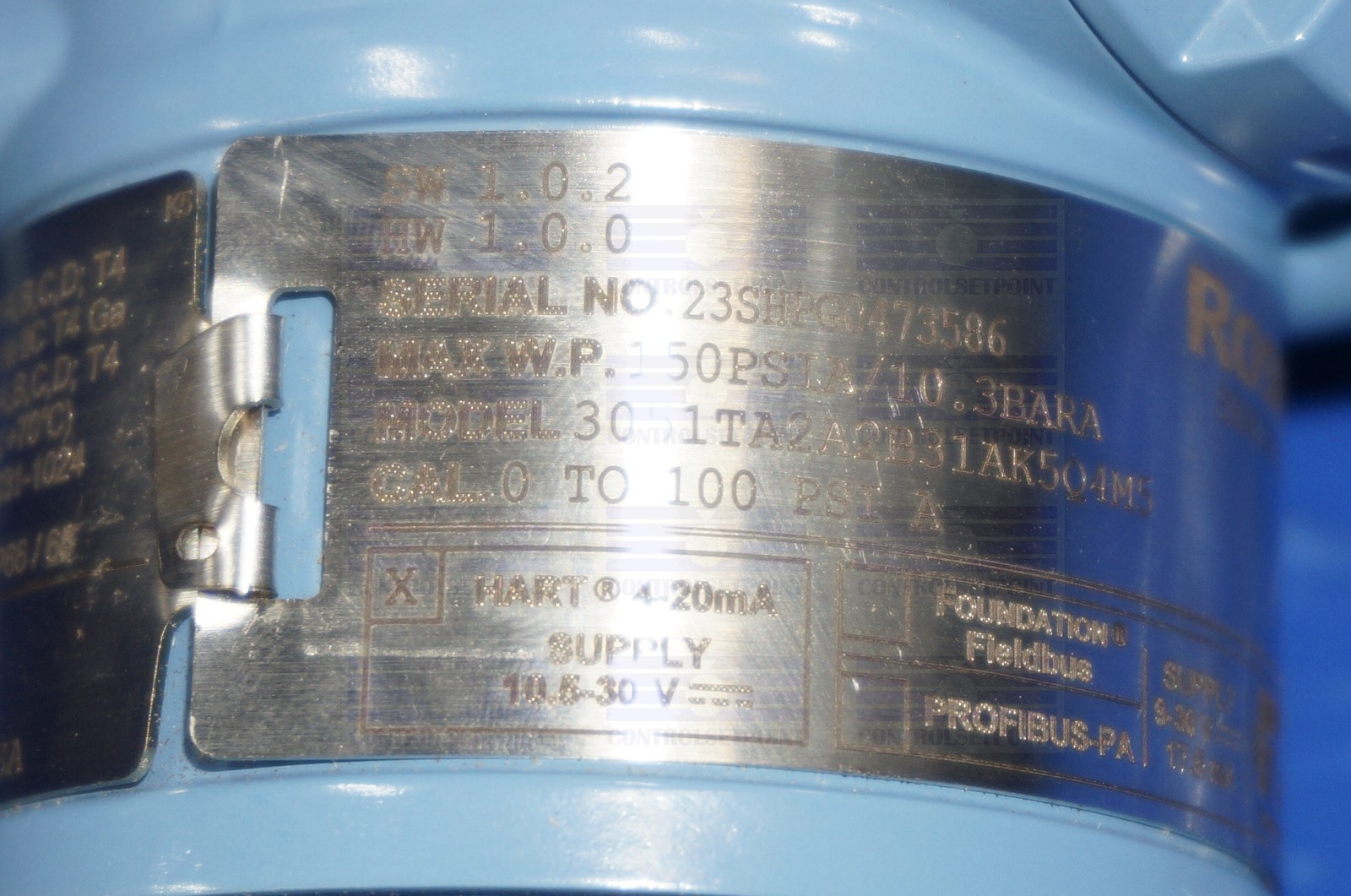 EMERSON ROSEMOUNT 3051TA2A2B31AK5Q4M5 PRESS TRANS 3051 TA2A2B3 ID73586