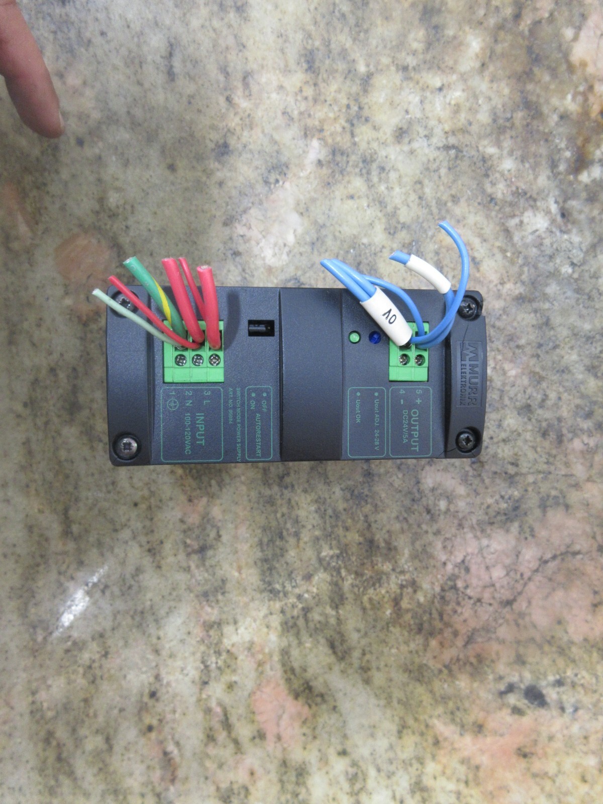 MURR ELEKTRONIK SWITCH MODE POWER SUPPLY MCS5-115/24 SINGLE PHASE 85084 00085084