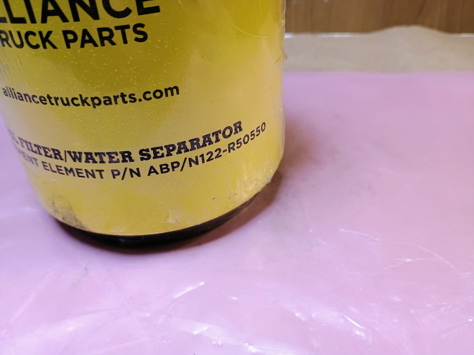 Alliance Truck Parts abp/n122-r50550 Spin-on Fuel Filter/ Water Separator