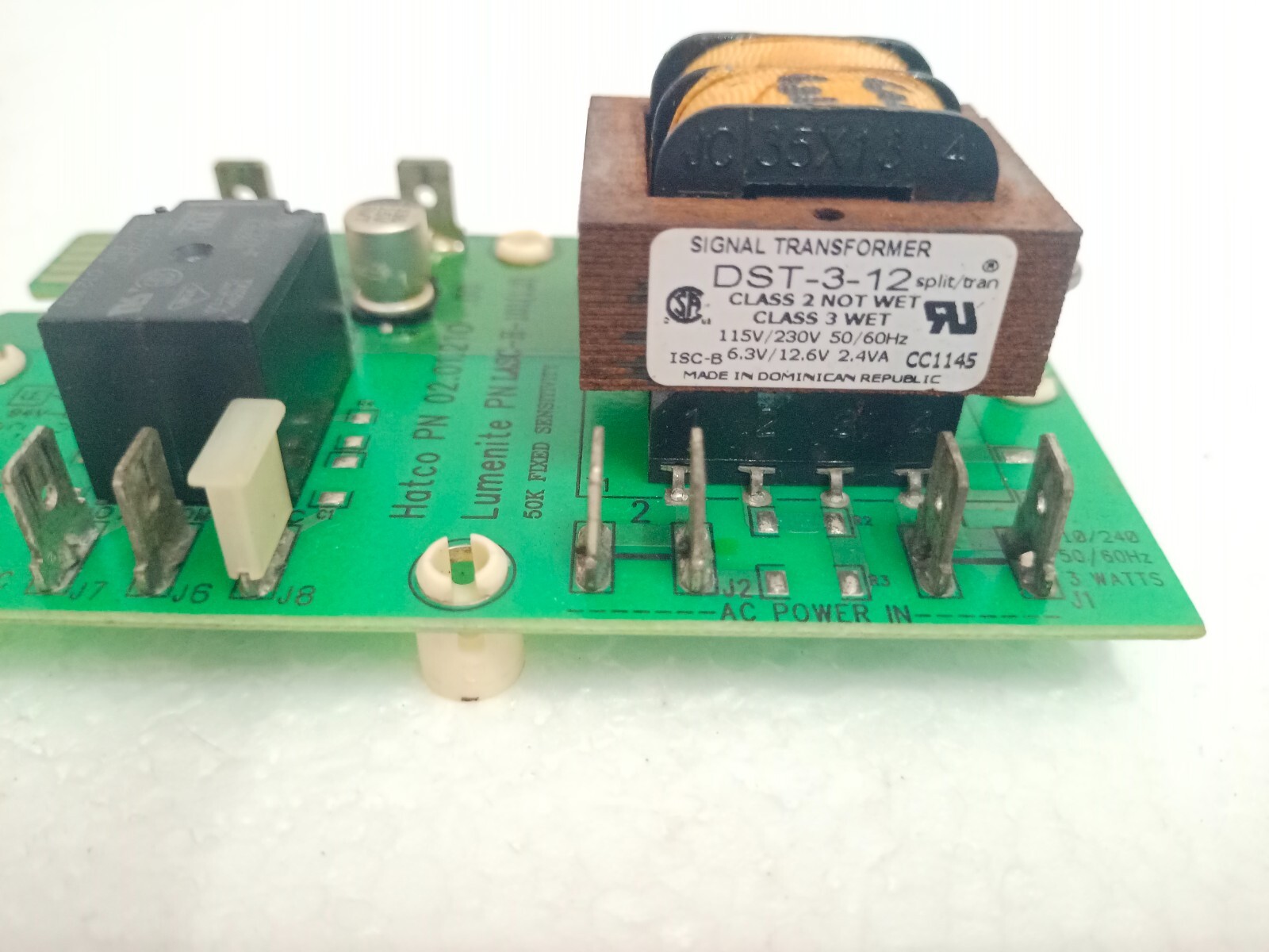 Hatco 02.01.210 Low Water Cut-off Board 120/240 VAC