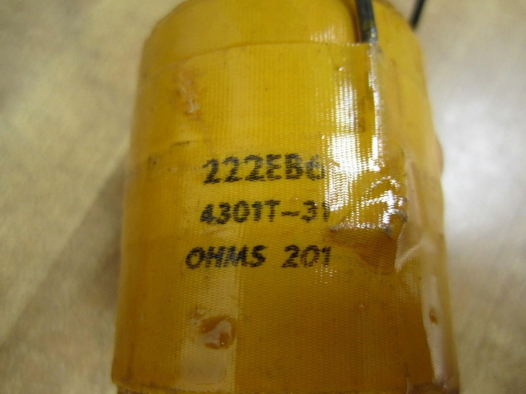 Otis Elevator 222EB6 4301T 31 201Ohms Coil