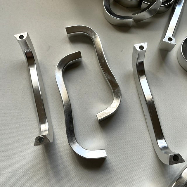 Original Steelcase Desk Drawer Pulls Mid Century Modern Metal Tanker Desk Handle