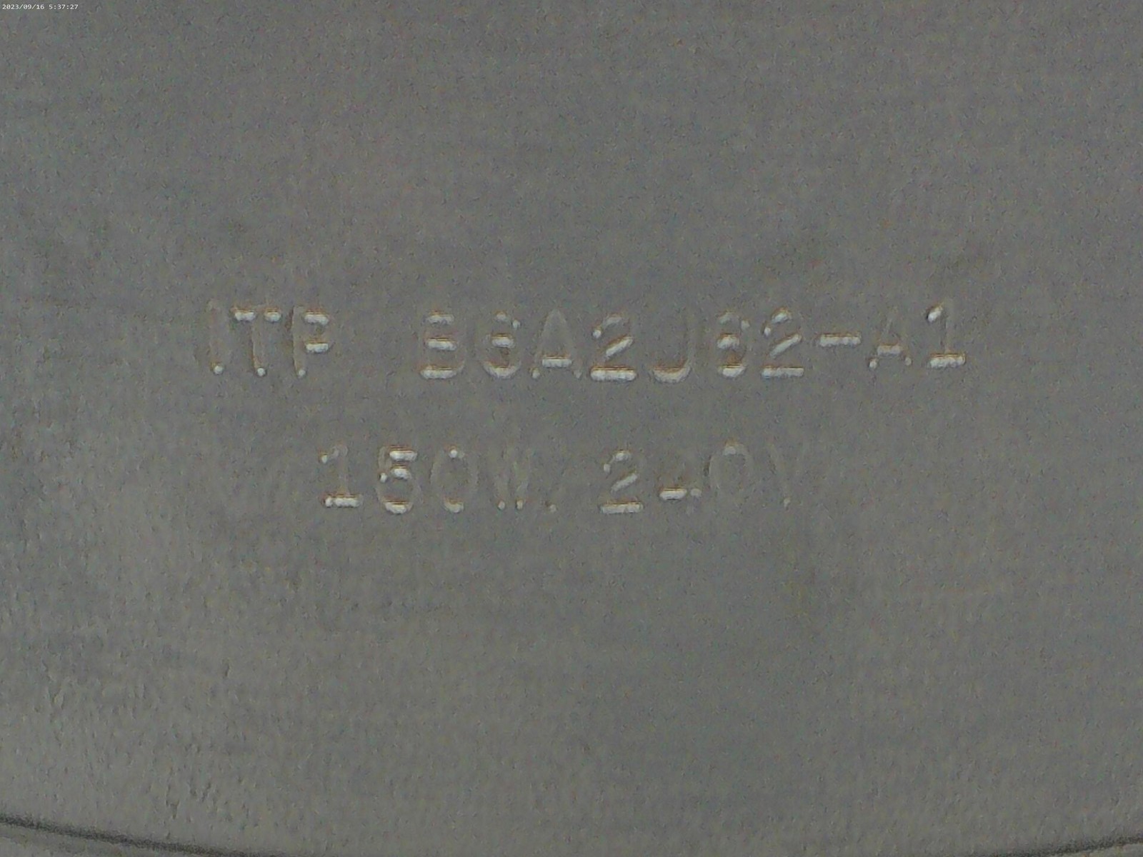 ITP B6A2J62-A1 BAND HEATER NSNP