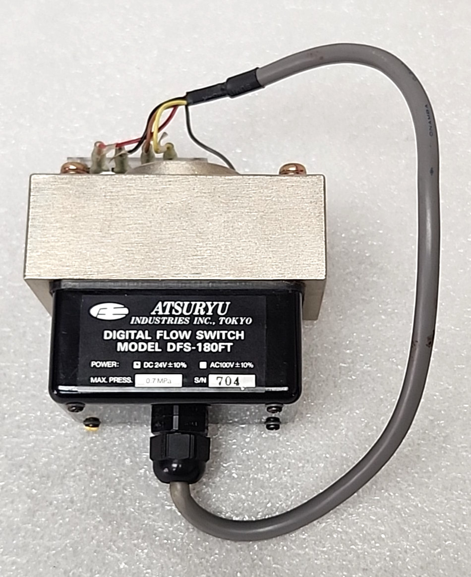 Fanuc A91L-0001-0214/180 Digital Flow Switch / Atsuryu Industries DFS-180FT