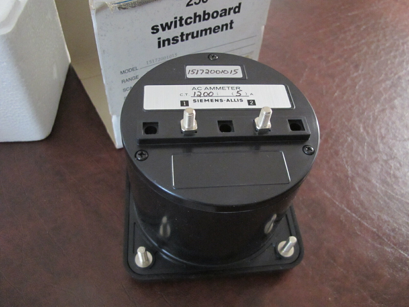 seimens-allis 15172001015 0-1200A Panel Meter NEW