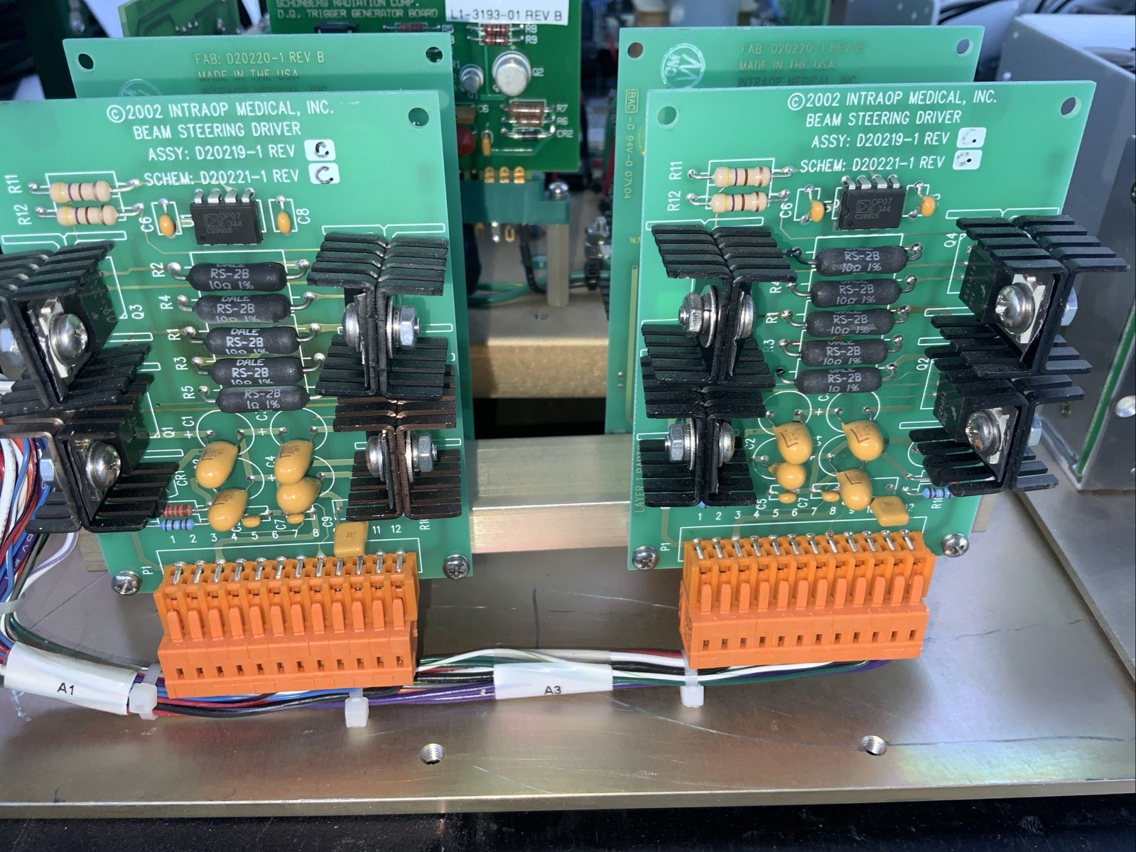 Mixed Lot INTRAOP / ACCURAY POWER SUPPLY, Untested, For Parts ONLY