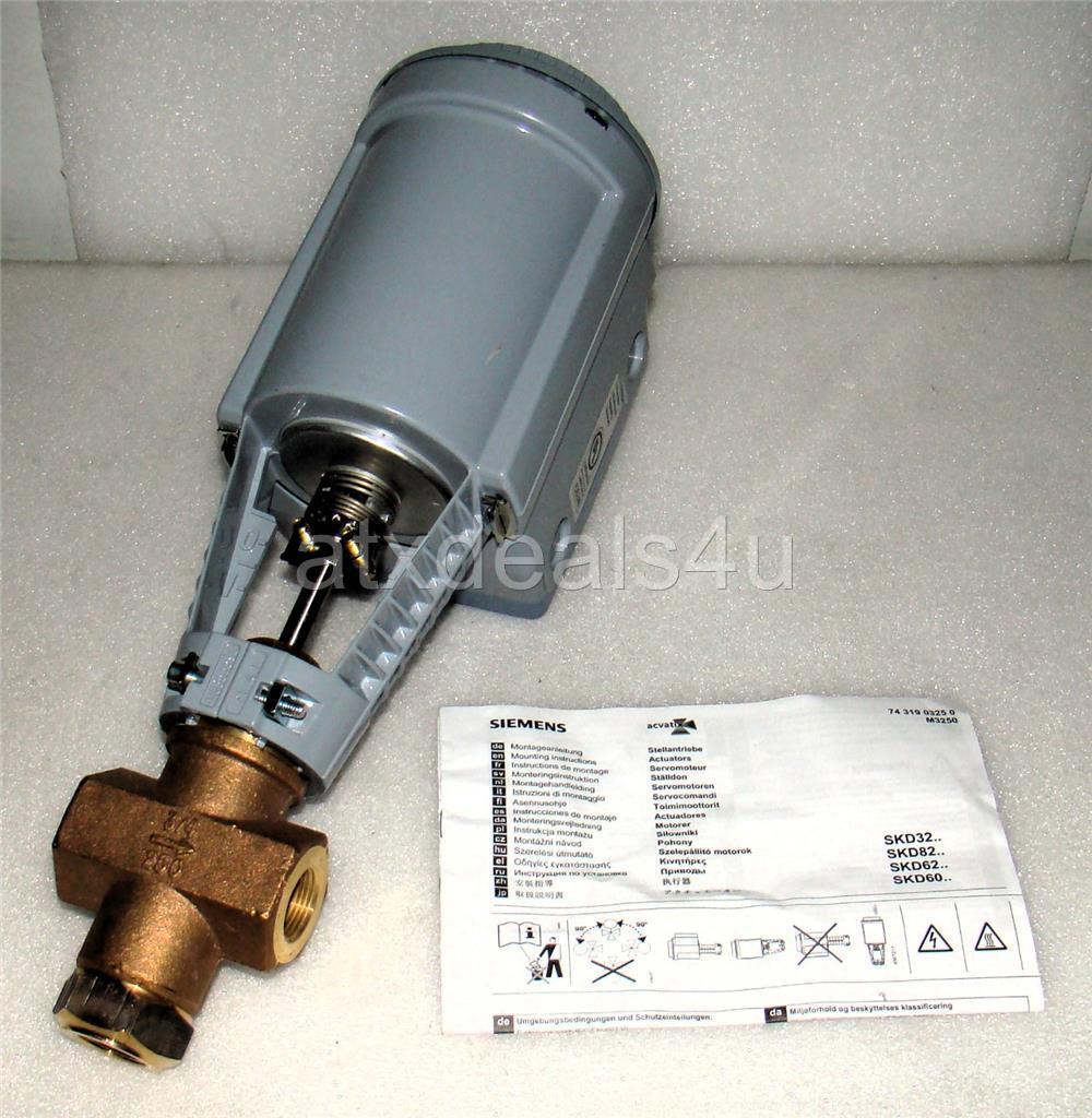 Siemens 274-03148 Flowrite 599 Series 3/4 in ANSI 250.3-W Actuator Valve