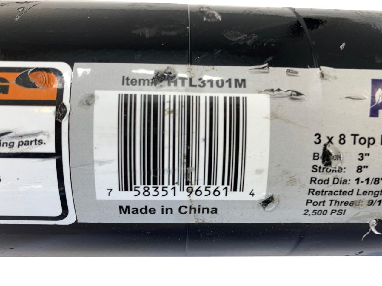 AG Smart HTL3101M 3 x 8 Top Link Cylinder NEW FREE FAST SHIP