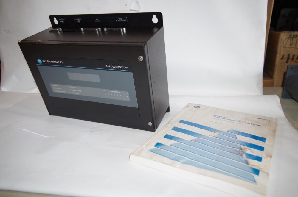 ALLEN BRADLEY SINGLE-HEAD ENHANCED BAR CODE DECODER # 2755-DS1A
